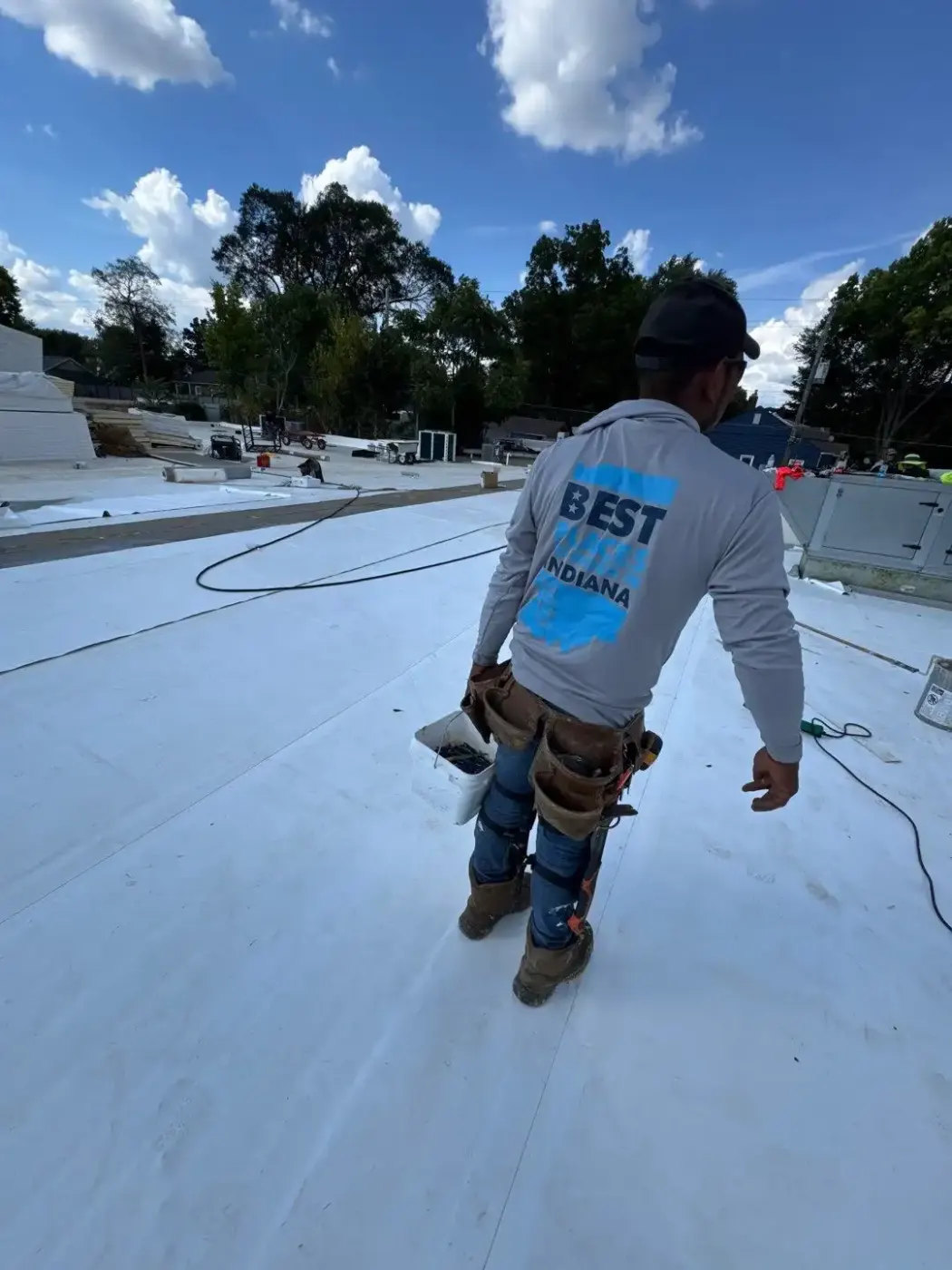 Membrane repair completed in Oaklandon